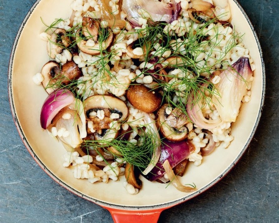 What to Cook Tonight: Pearl Barley and Mushroom Risotto