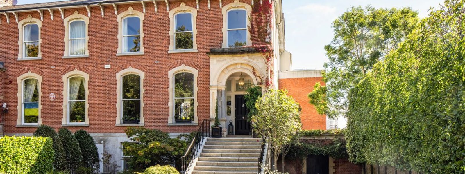This ivy-adorned red brick on Ailesbury Road is on the market for €12 million
