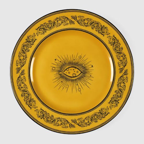 Star eye charger plate, set of two, €340