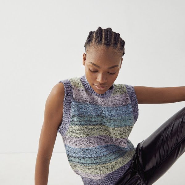 warehouse knitted vest