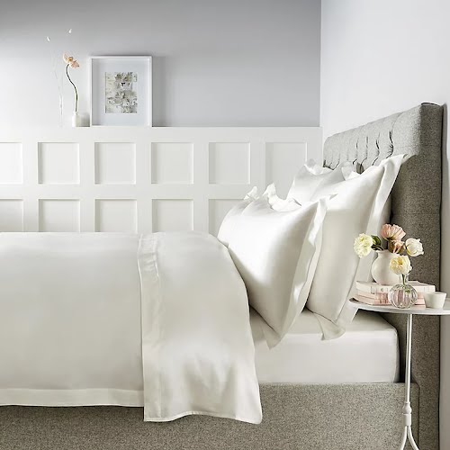 The White Company Audley Pure Silk Bed Linen Collection, €78-€1,105