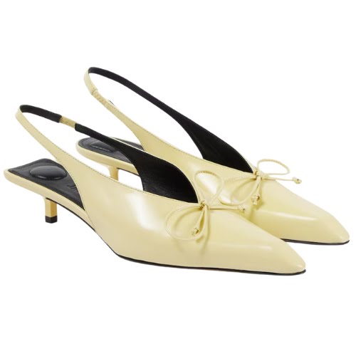 Jacquemus Slingbacks Cubisto Basses Slingback Pumps, € 650