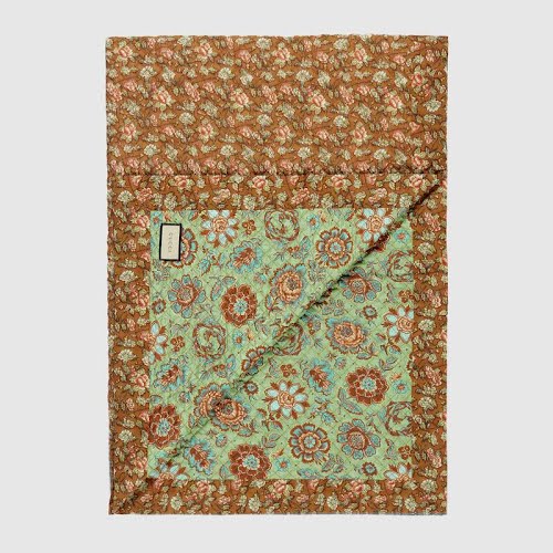 Floral cotton quilt, €1,500