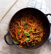 What to eat tonight: 15-minute one-pot vegan linguine with olives, capers and sun-dried tomatoes