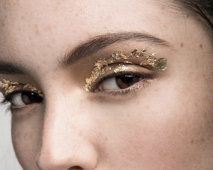 Make-up artist Ailbhe Lynch’s nine step guide to gold-flake eyes