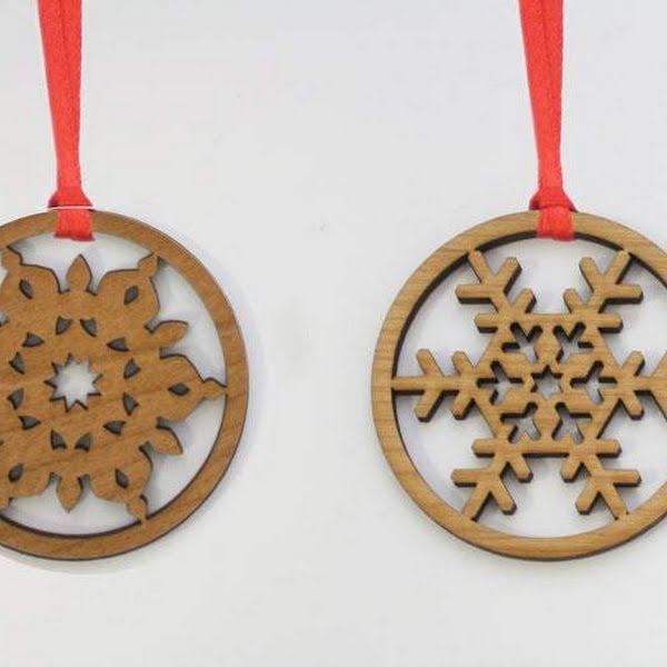 Christmas snowflake decoration, €4, Mimi + Martha