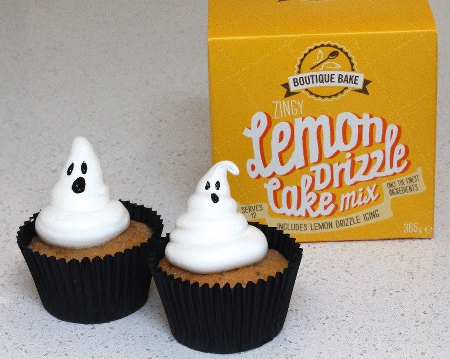 Boutique Bake’s Ghostly Lemon Drizzle Cupcakes