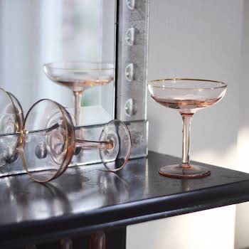 Class up your Zoom happy hour with our chic glassware edit