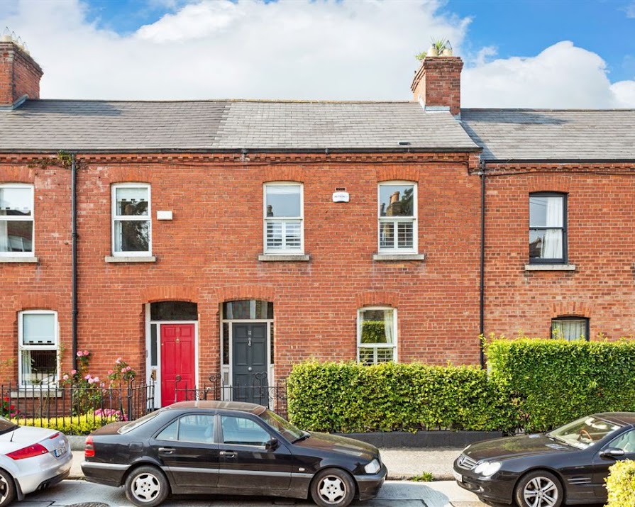 This artfully finished two-bedroom terraced house in Rathmines is on the market for €985,000