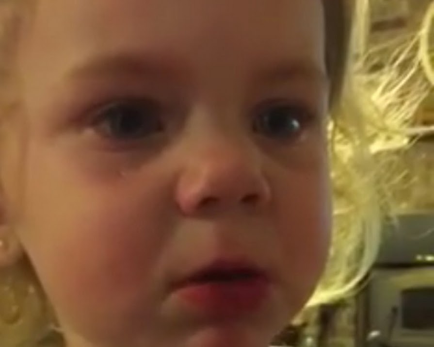 Watch: Two-Year-Old Toddler Cries When Told She Can’t Have A Boyfriend