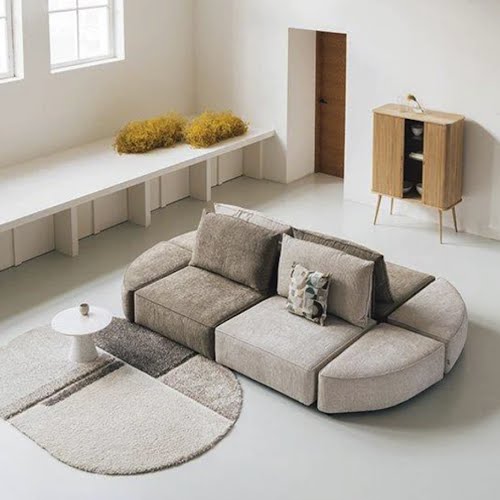 Hunter modular sofa section, Zuiver, €1,119, Woo.Design