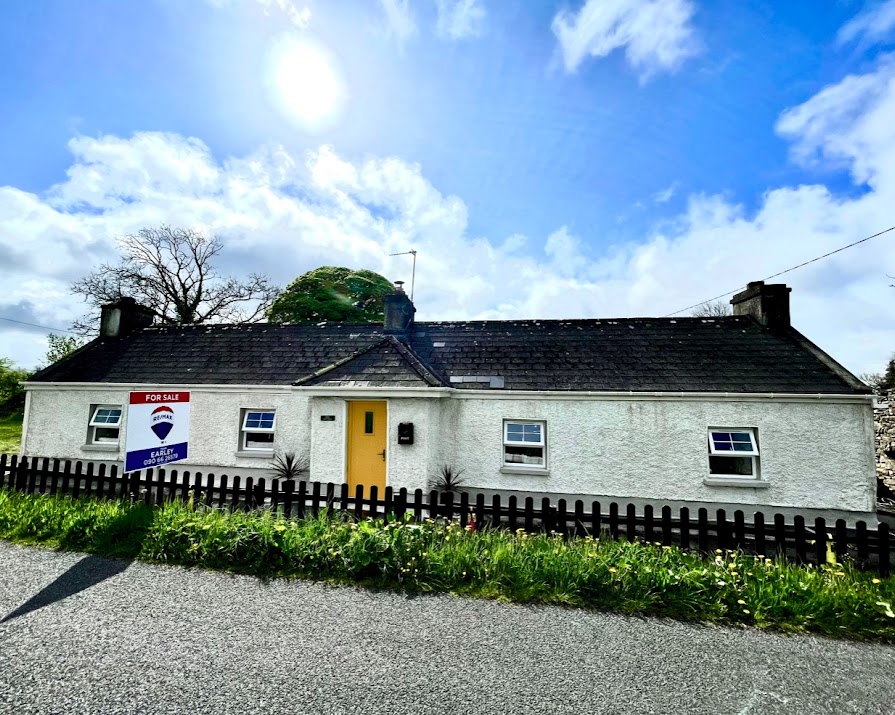 This Roscommon cottage with wonderfully colourful interiors is on the market for €159,500