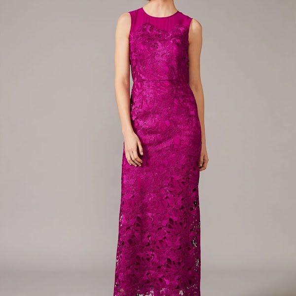 Bessie Lace Maxi Dress, €375, Phase Eight