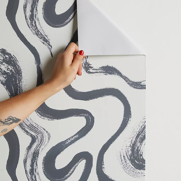 Waves Removable Wallpaper, €45, Urban Outfitters
