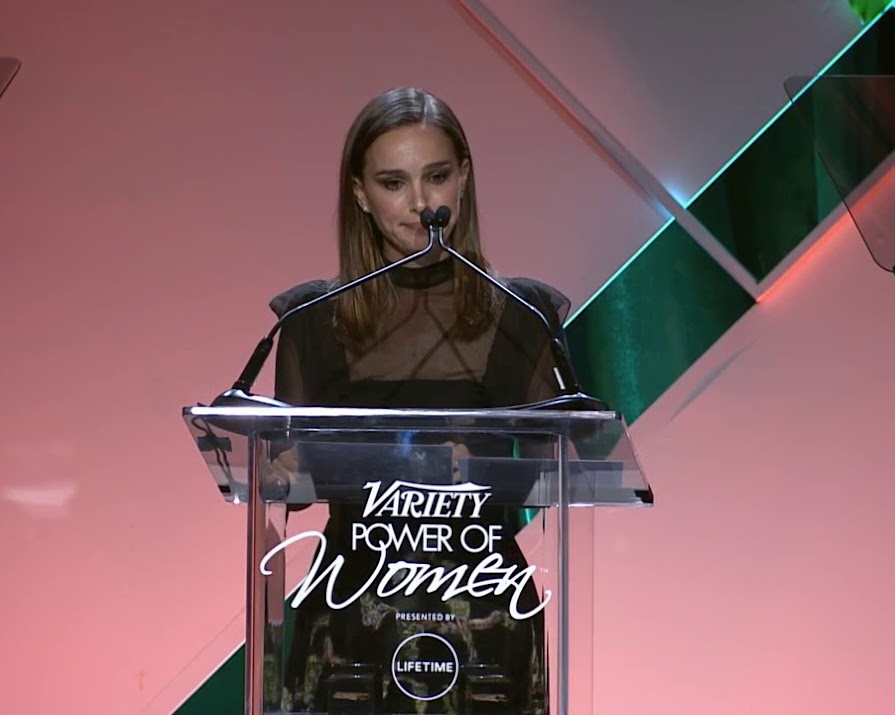 Natalie Portman talks gender parity and #TimesUp in a powerful speech