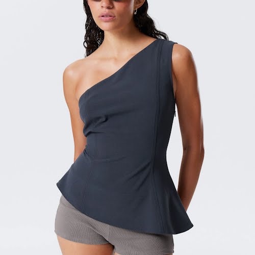 Weekday one-shoulder top, €42