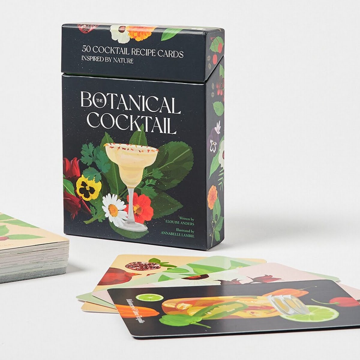 Oliver Bonas Botanical Cocktails Recipe Cards, €20.50