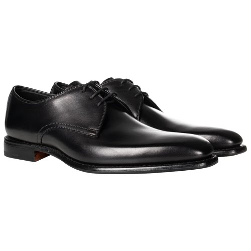 Louis Copeland Calf Plain Derby Shoe, €299