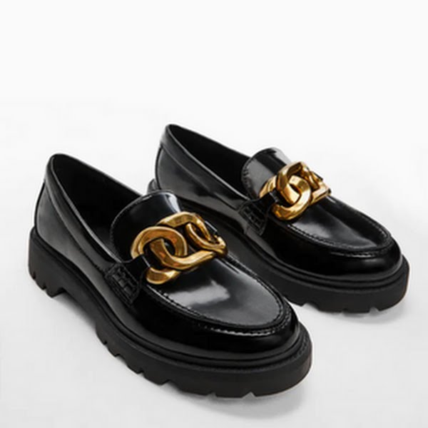 Chain Loafers, €59.99, Mango