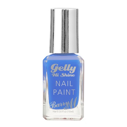 Barry M Gelly High Shine Nail Paint in Blue Margarita, €3.45