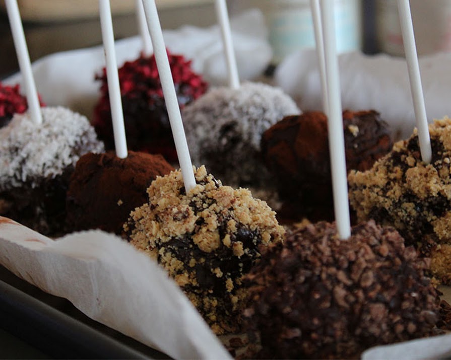 Chocolate truffle cake pops – a finalist recipe in the innocent Dairy Free Cook Off