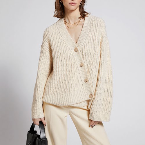 & Other Stories, Relaxed Asymmetric Buttoned Cardigan, €129