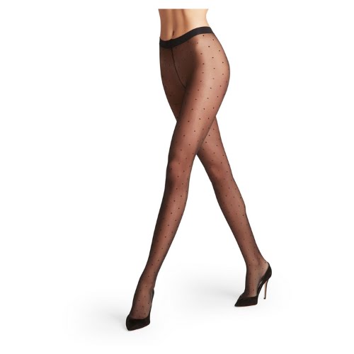 Falke Dot Pattern Tights in Black, €22