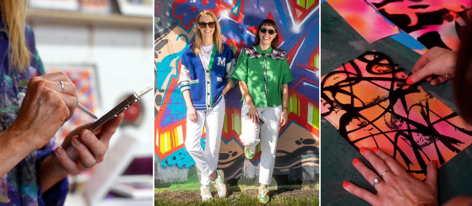 Own the Moment: with Irish print designer duo, Jill & Gill