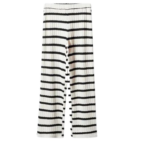 Mango Striped Knit Trousers, €29.99