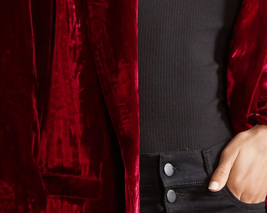 Stuck for something to wear on Saturday night? A velvet blazer will elevate any outfit from day to night