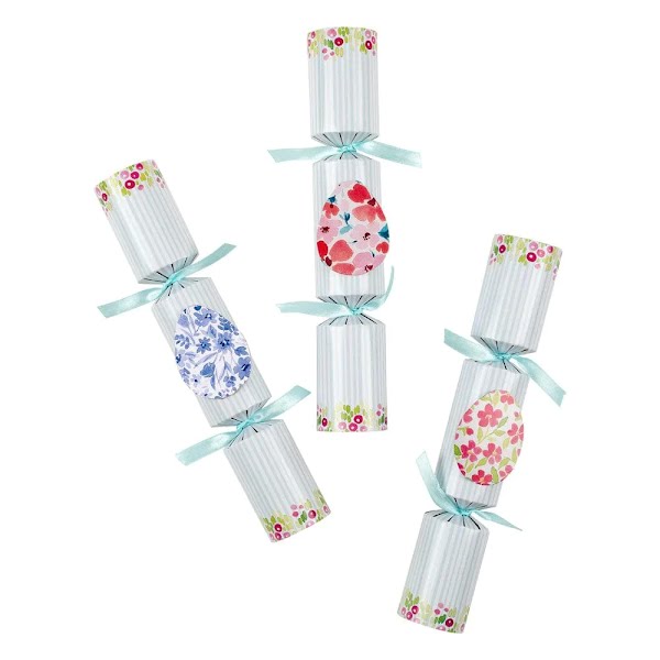 FLORAL EASTER EGG PARTY CRACKERS, LNH Edit, €29.50