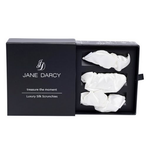 Jane Darcy Luxury Silk Scrunchie Set, €50