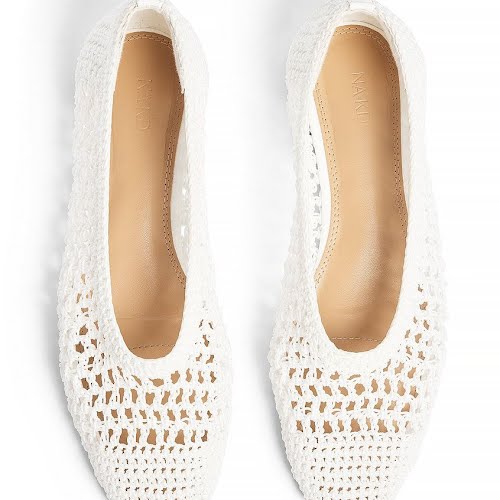 NA-KD crochet flats, €75.95