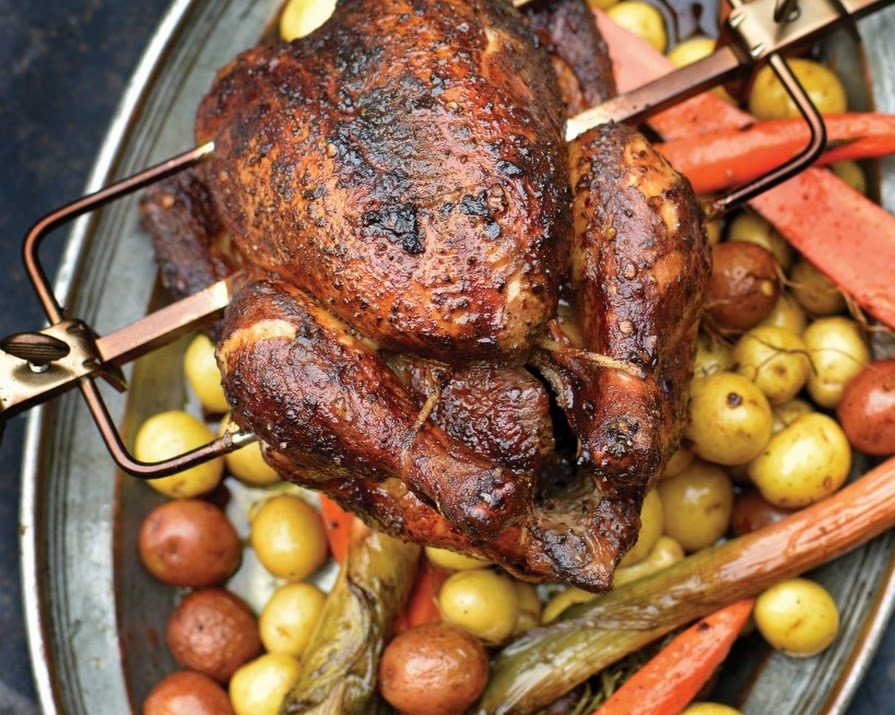 What to Cook: Rotisserie-Smoked Chicken