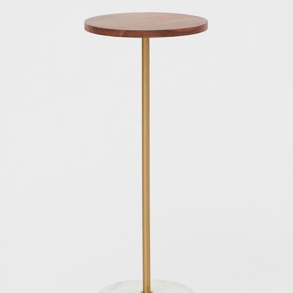 Acacia side table, €49.99, H&M