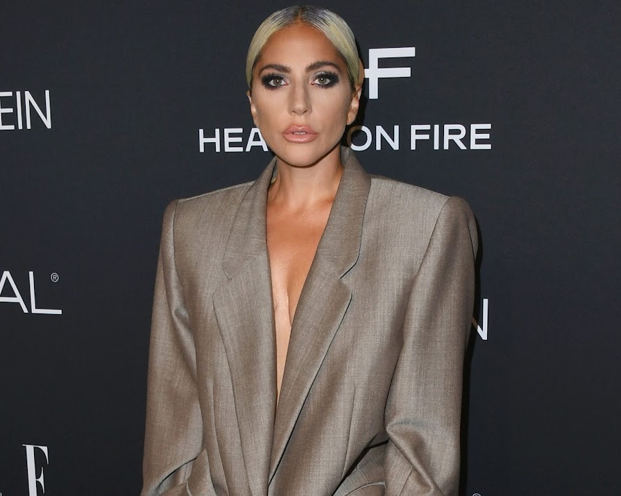 Lady Gaga wore a baggy suit to the Women in Hollywood awards for the best reason