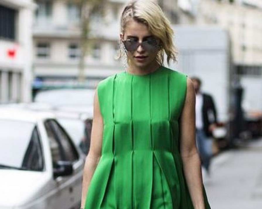 Green is going to be the surprise shade of SS18