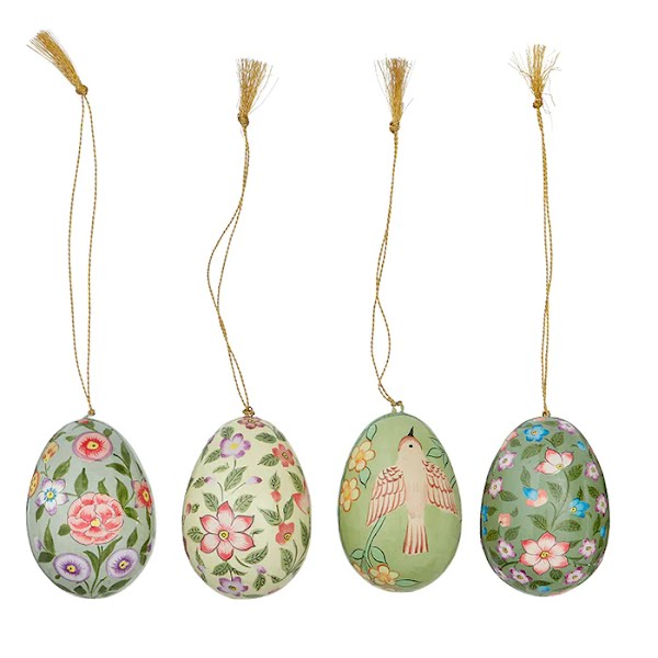 Set of 4 Hand Painted Easter Eggs, Article, €36