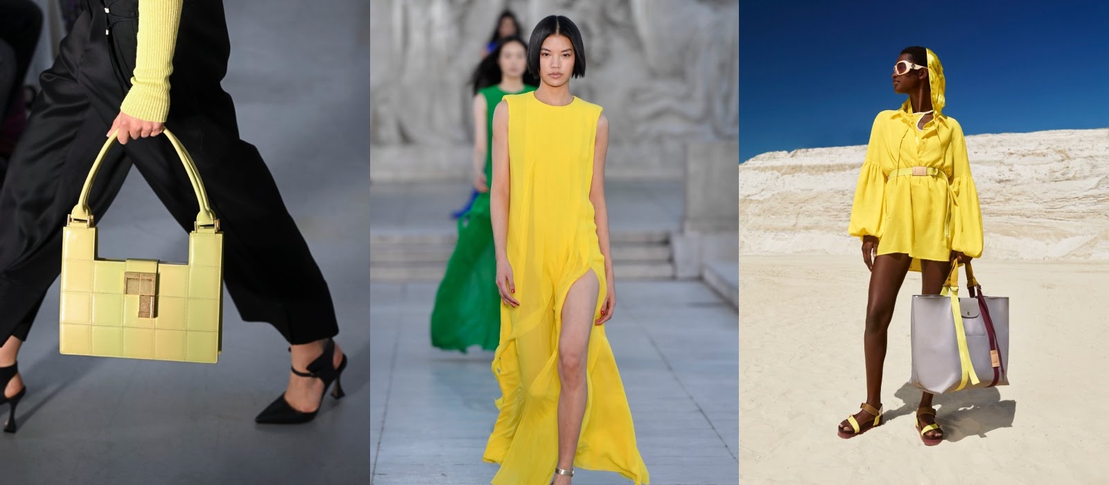 Always sunny: yellow is this season’s sunniest shade