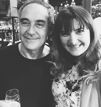 Ferran Adri? and Nathalie Marquez Courtney, Barcelona