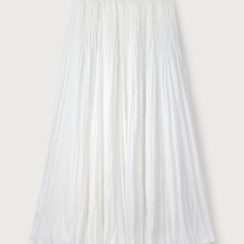 Pleated A-Line Midi Skirt, €155