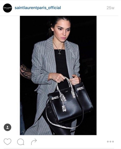 Kylie Jenner and her mini sac de jour  Saint laurent, Fashion, Saint  laurent sac de jour