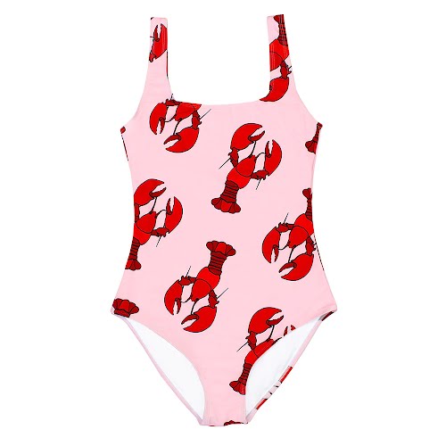 Lobster Swimsuit, approximately €67, Batoko