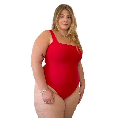 Slow Garments Recycled Square Neck Swimsuit, €72.95