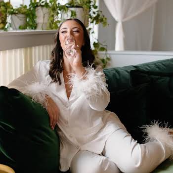 Fashion designer Nadine Merabi on what to wear to a winter wedding