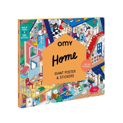 OMY Giant Poster & Stickers, €19.50