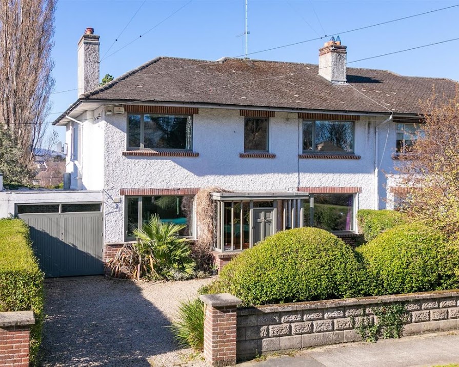 This Dun Laoghaire home with a surprisingly large back garden is on the market for €1.35 million