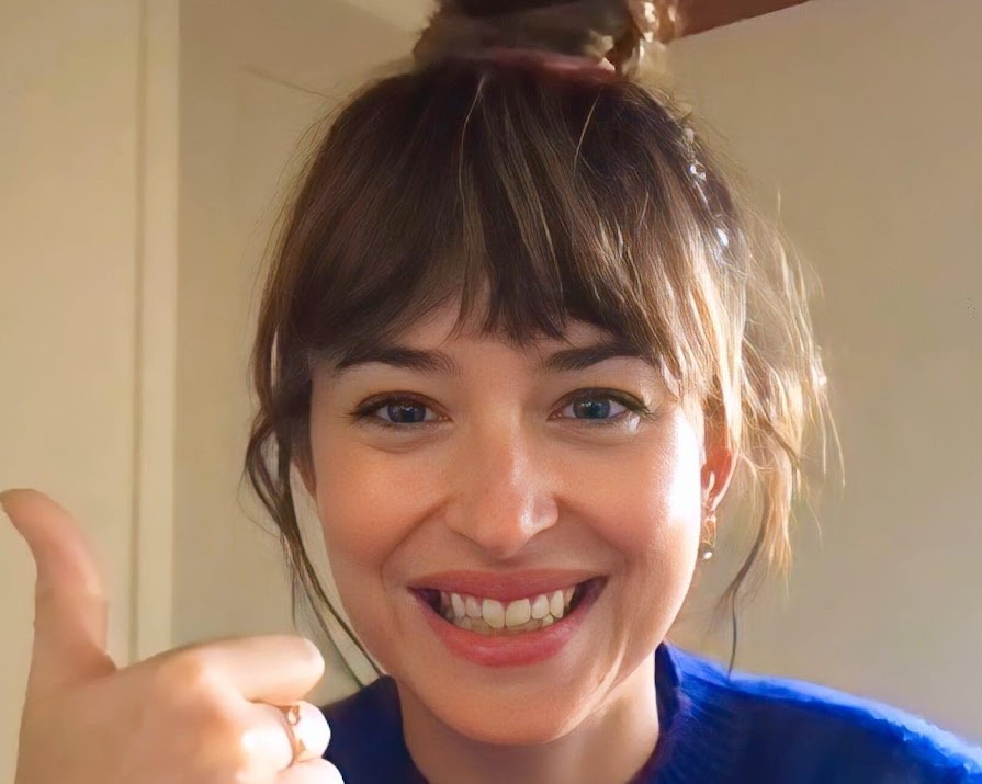 Chris Martin helping Dakota Johnson log onto Zoom might be the cutest thing you see this Monday morning