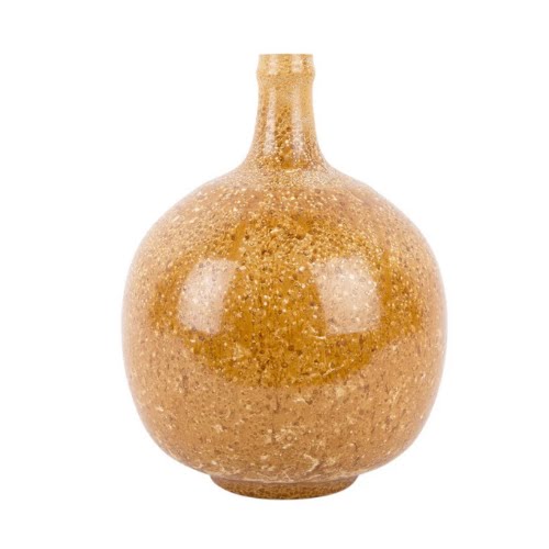 Stone + Beige Spatters Bottle Glass Vase, €59.99