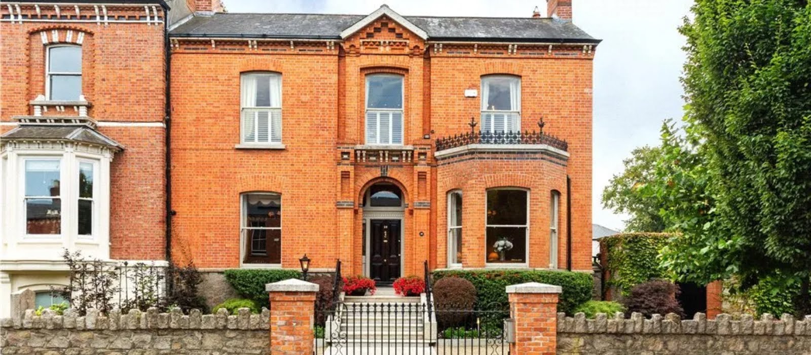 This beautiful red brick Victorian residence is on the market for €2.5 million